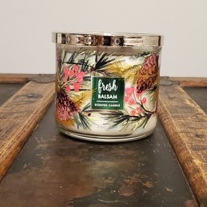 White Barn/Bath and Body Works Winter Balsam Candle - NWT
